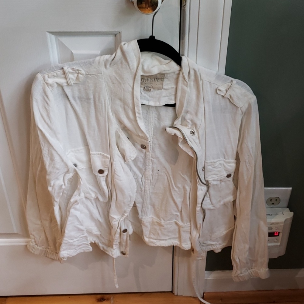 Moon river white jacket